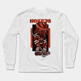 Hokejs White Long Sleeve T-Shirt